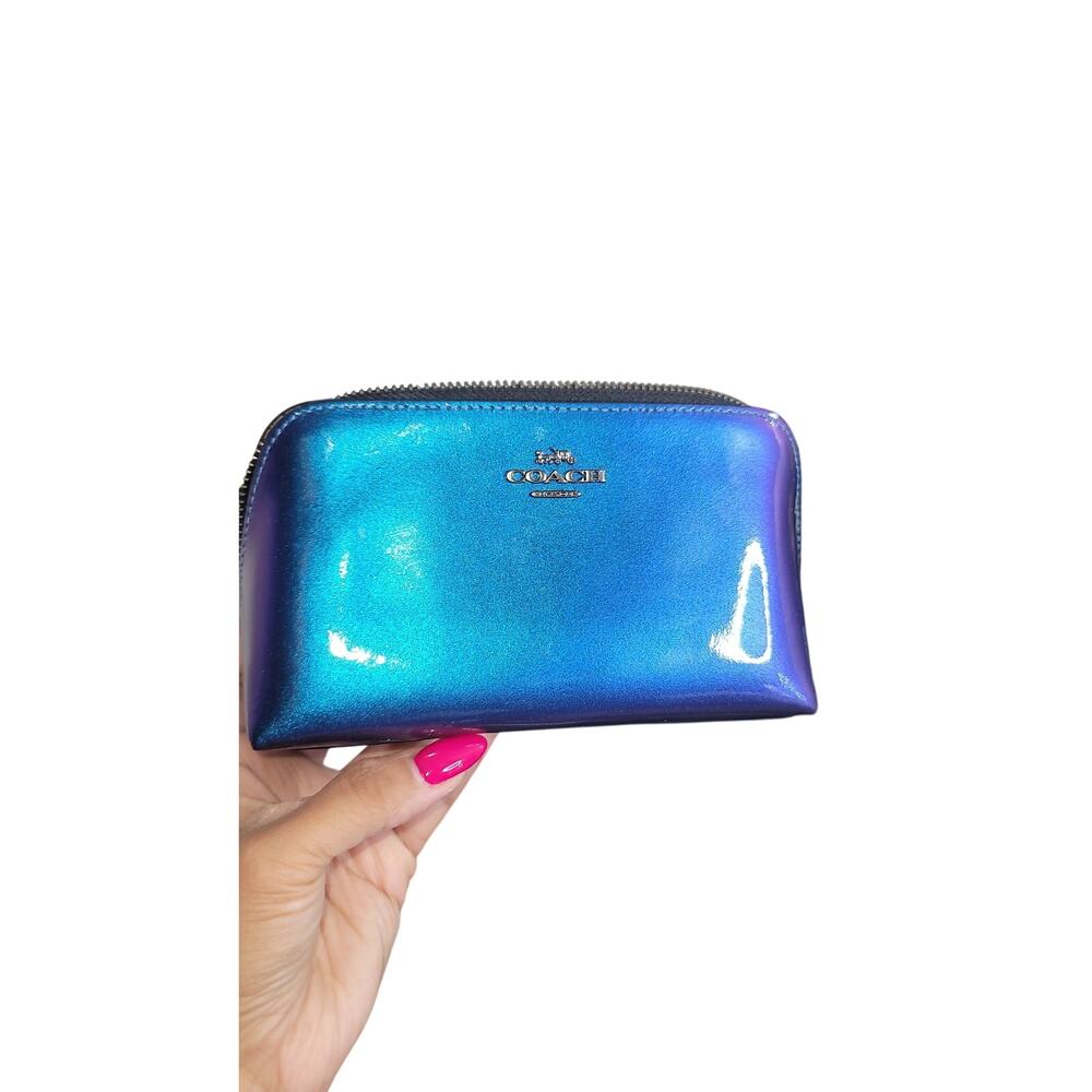 Coach Holographic Cosmetic Bag